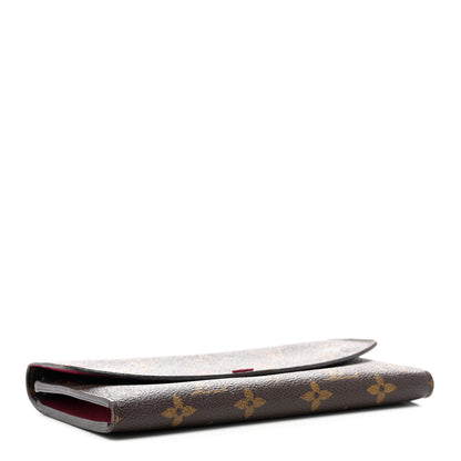 Louis Vuitton Monogram Emilie Wallet Fuchsia 4 of 12