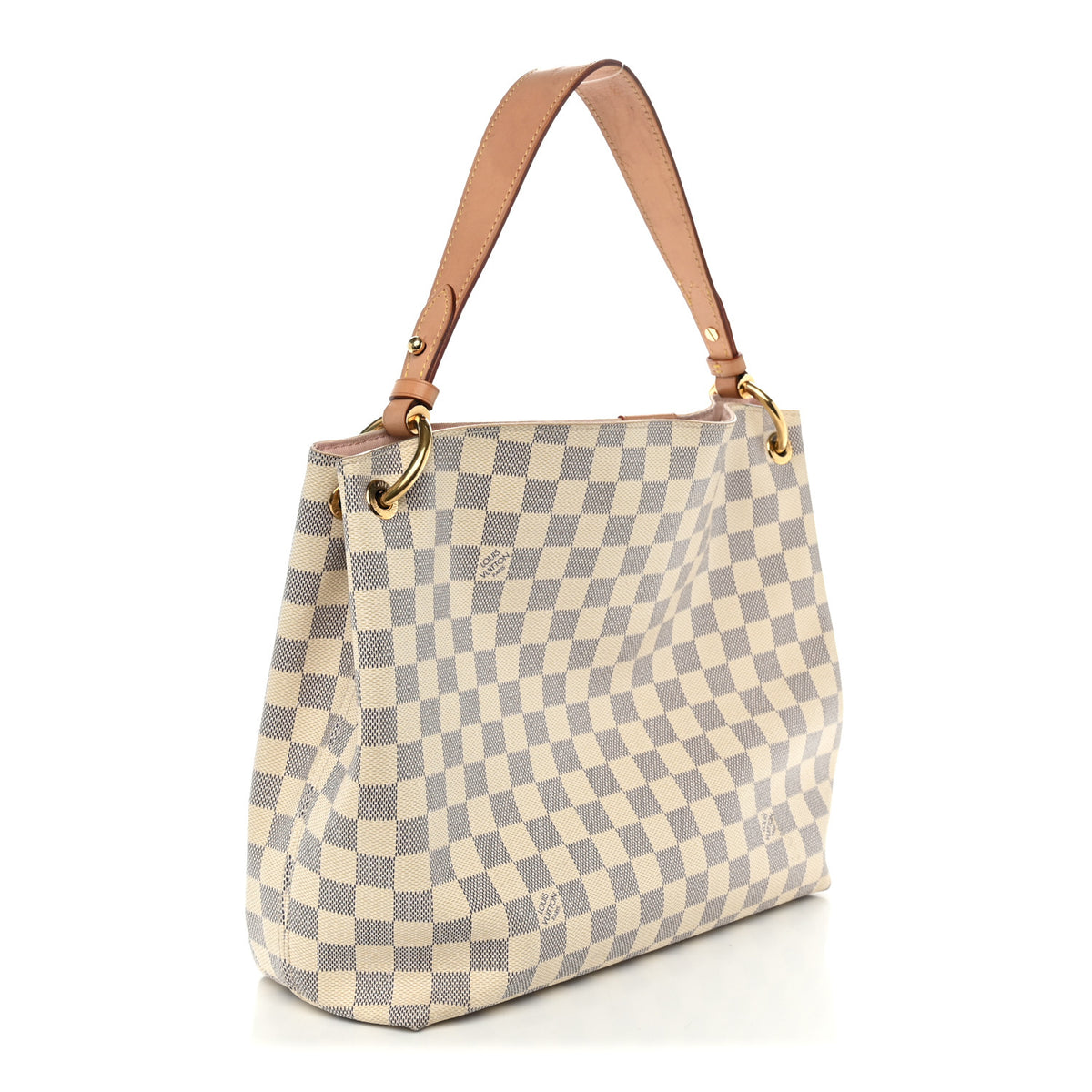Louis Vuitton Damier Azur Graceful PM Rose Ballerine 3 of 11