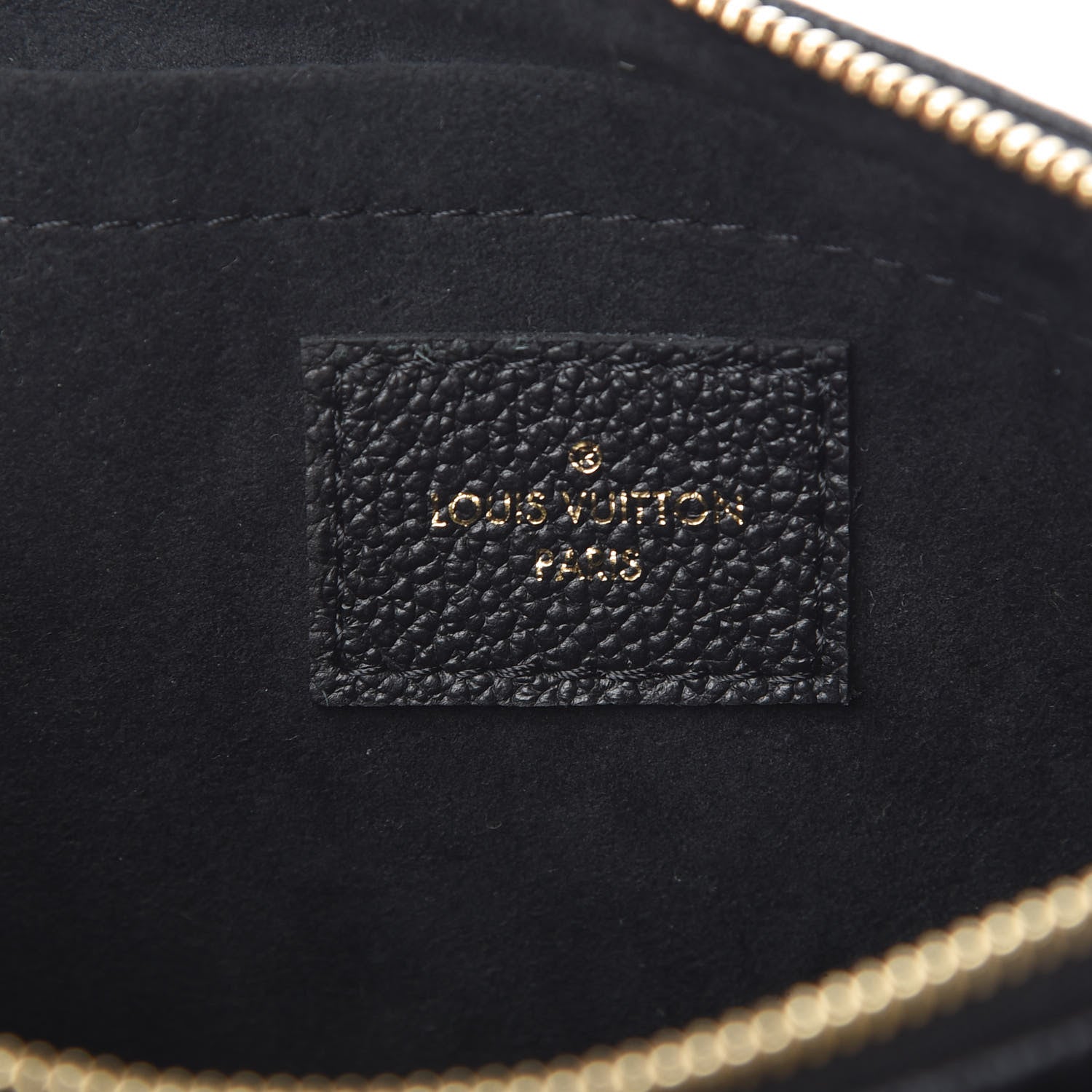 Louis Vuitton Empreinte Monogram Giant Multi Pochette Accessories Black 7 of 9