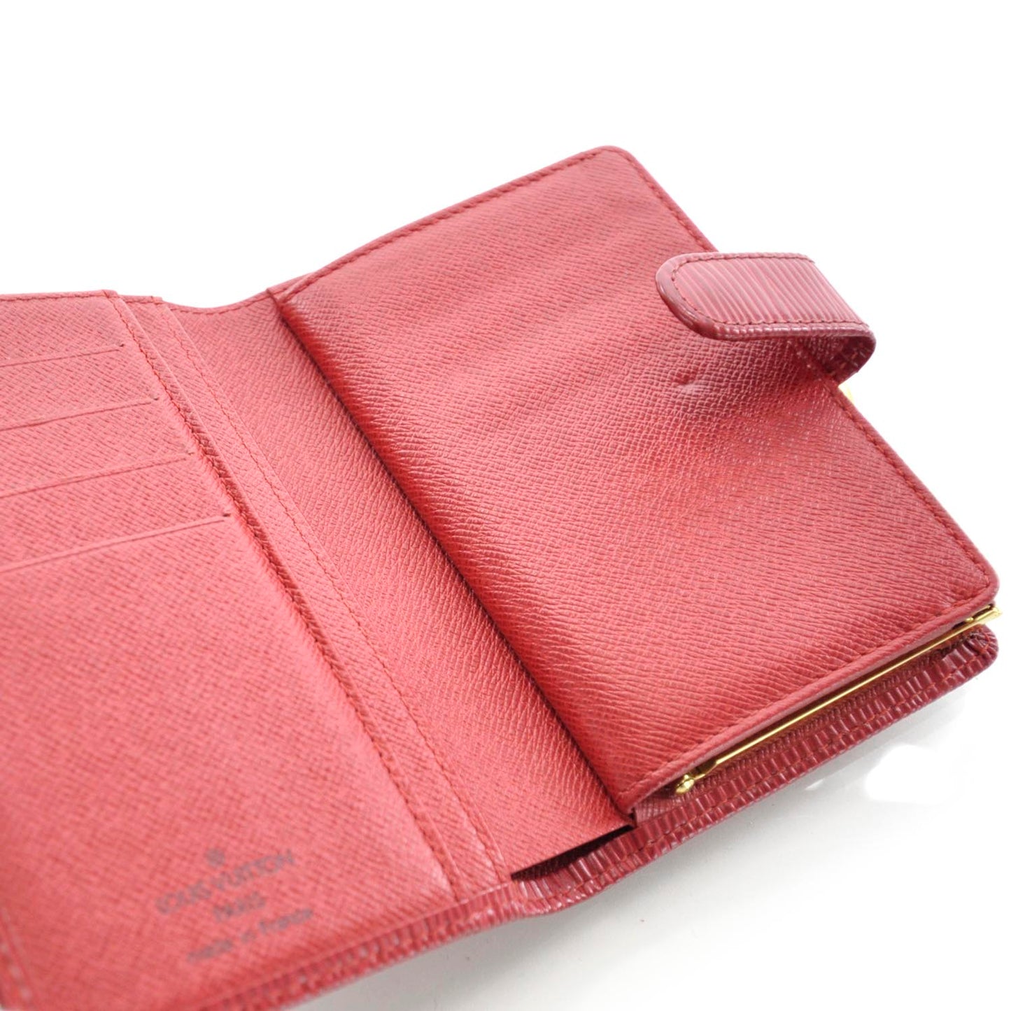 Epi French Purse Wallet Rouge