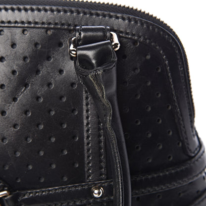 Gucci Perforated Calfskin Reins Tote Black 9 of 12