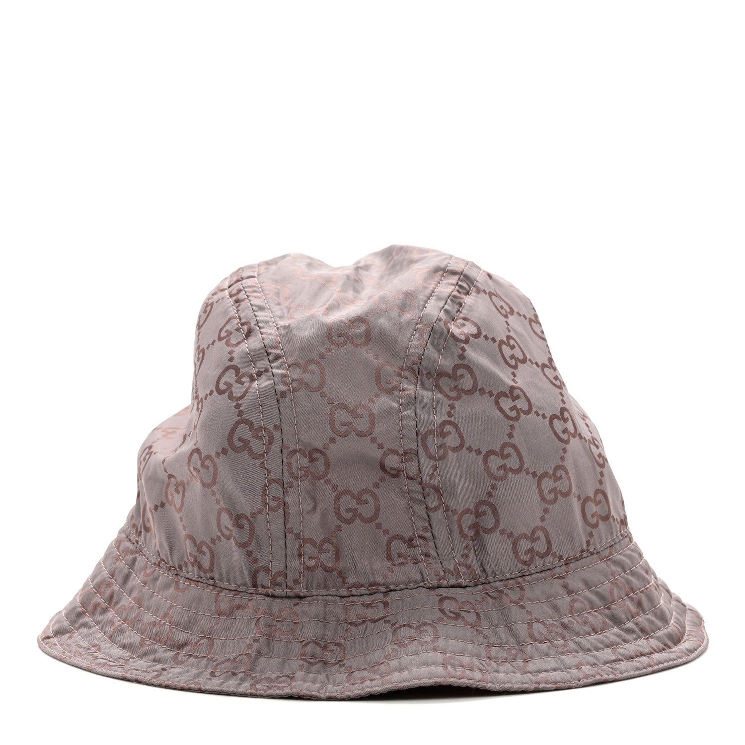 Gucci Nylon Monogram Bucket Hat M Mauve 3 of 9