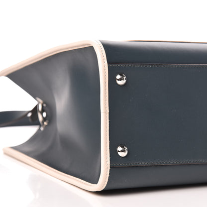 Fendi Vitello Century Opaco F is Fendi Bi-Color Regular Runaway Satchel Amazzonia Camelia 9 of 11