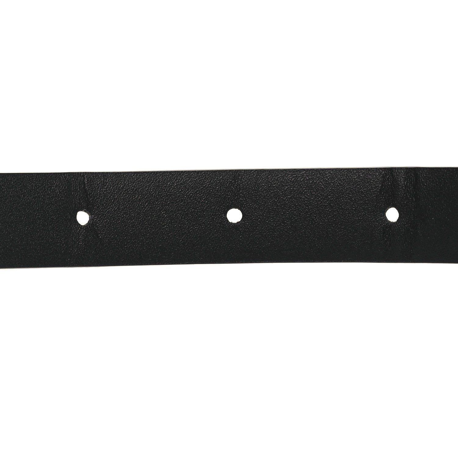 Chanel Calfskin Crystal Chain Logo Belt 75 30 Black 4 of 8