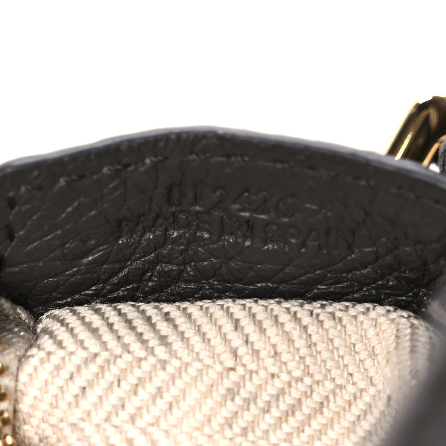 Calfskin Mini Puzzle Bag Anthracite
