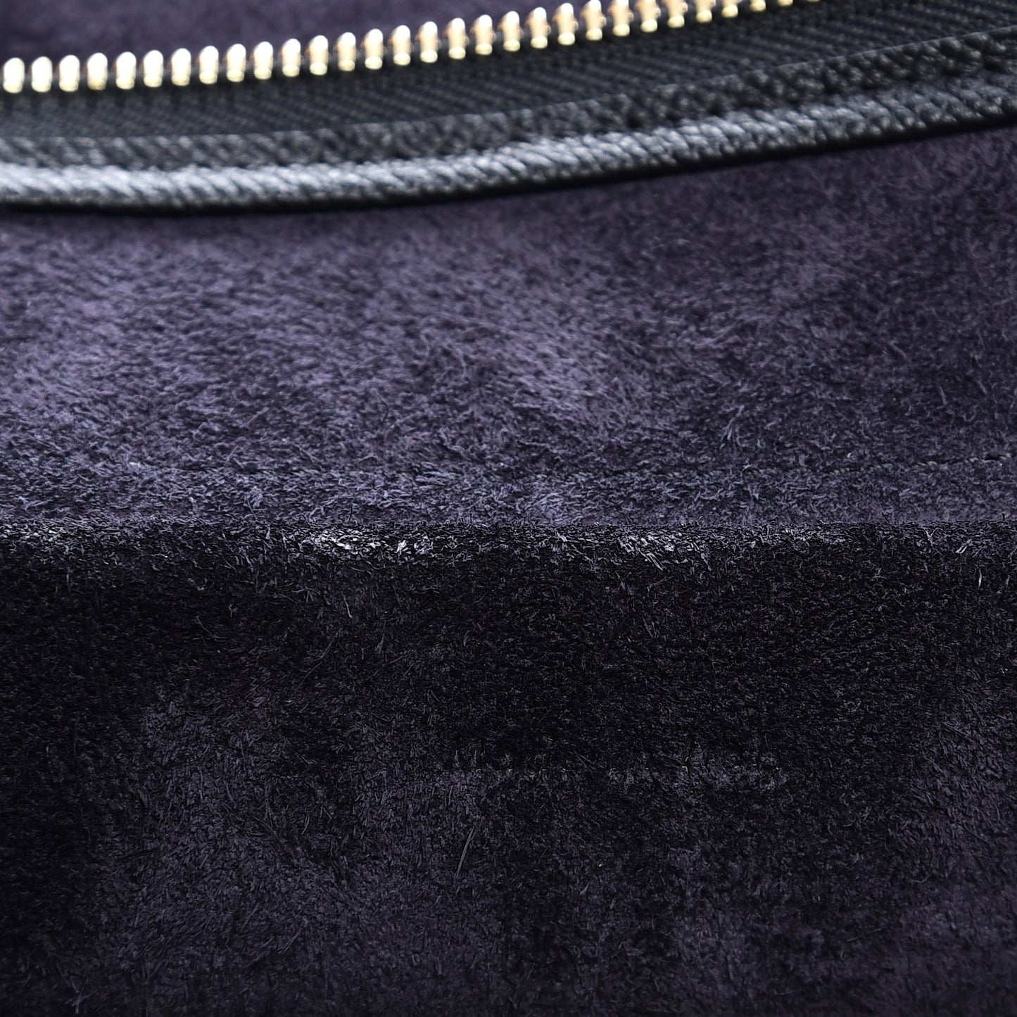 Grained Calfskin Micro Belt Bag Black