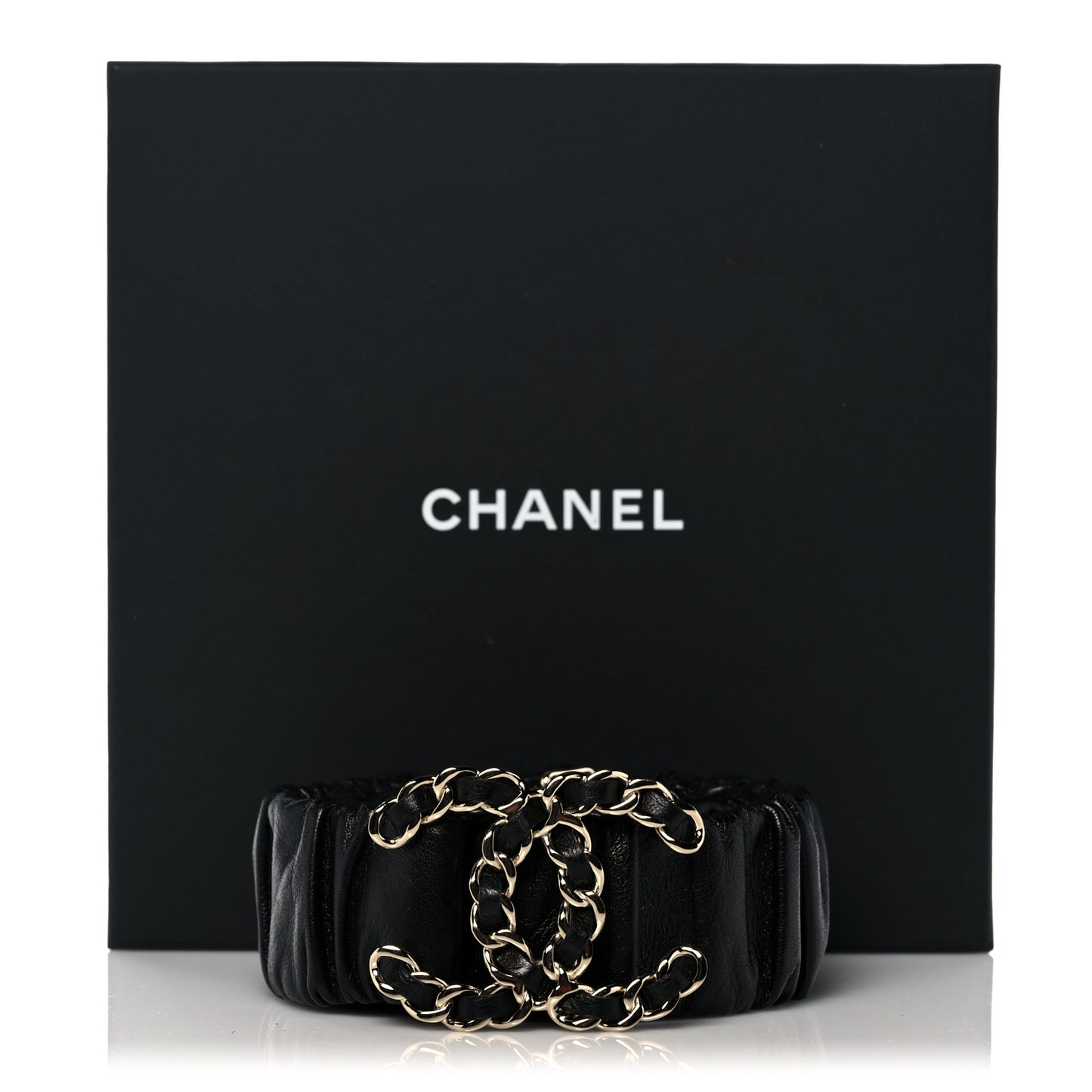 Lambskin CC Belt 90 Black