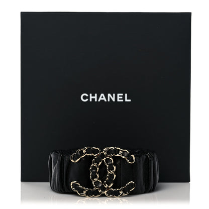 Chanel Lambskin CC Belt 90 Black 5 of 5