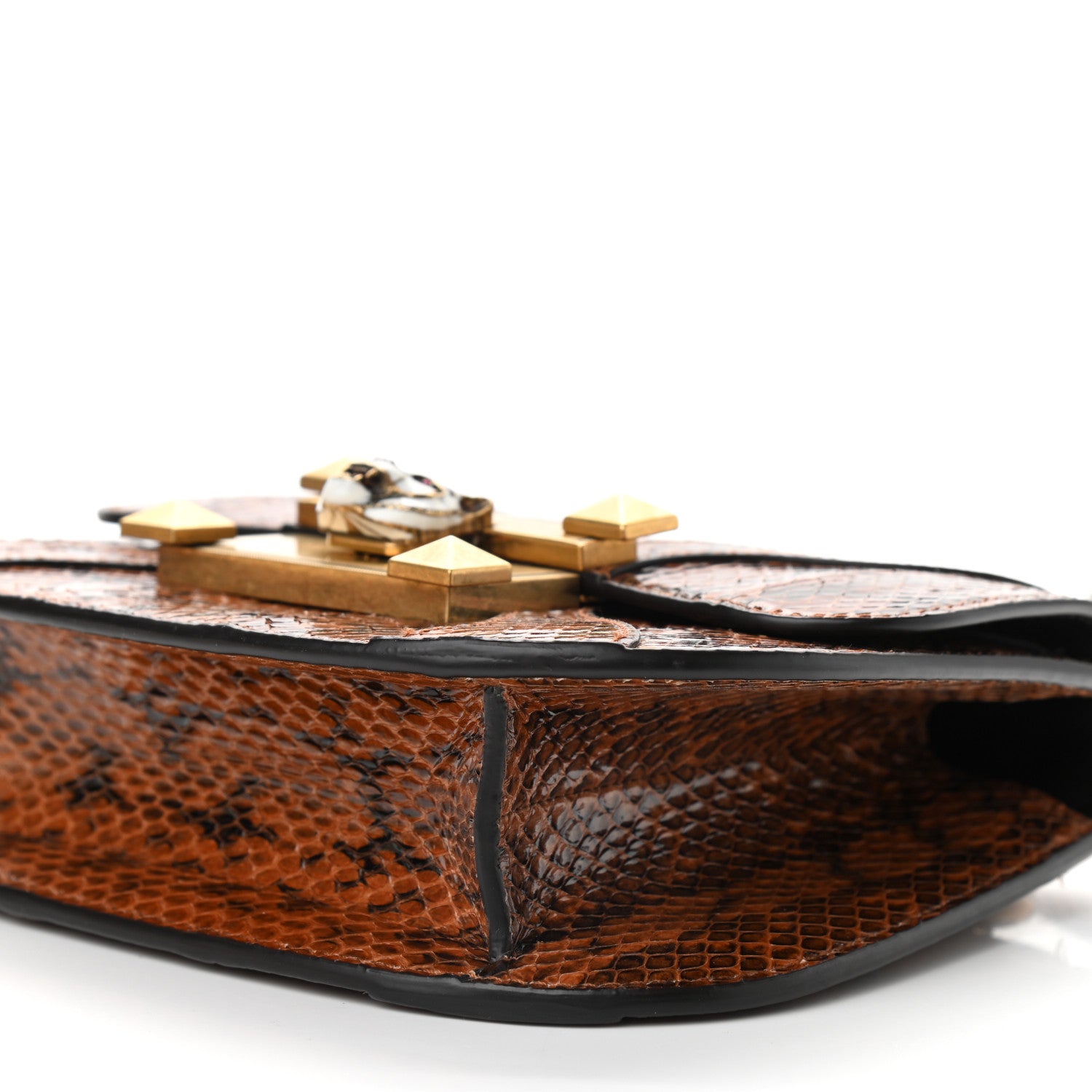 Gucci Elaphe Radiata Crystal Small Osiride Shoulder Bag Bright