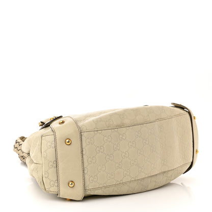 Gucci Guccissima Small Pelham Shoulder Bag Off White 4 of 11