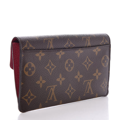 Louis Vuitton Monogram Jeanne Wallet Fuchsia 3 of 8