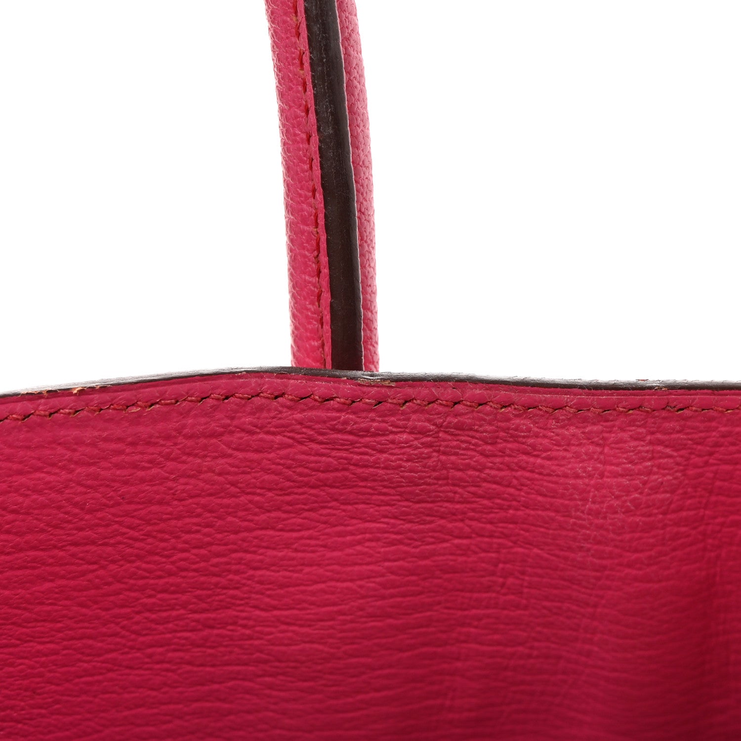 Hermes Chevre Mysore Birkin 30 Rose Shocking 15 of 16