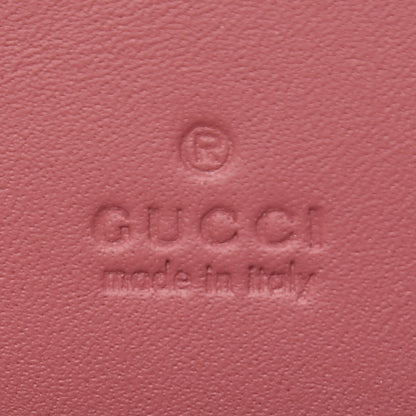 Gucci GG Supreme Monogram Blooms Card Case Wallet Beige Multicolor Dry Rose 6 of 8