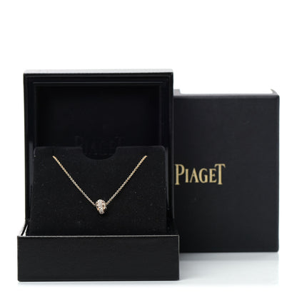 Piaget 18K Rose Gold Diamond Possession Pendant Necklace 6 of 6