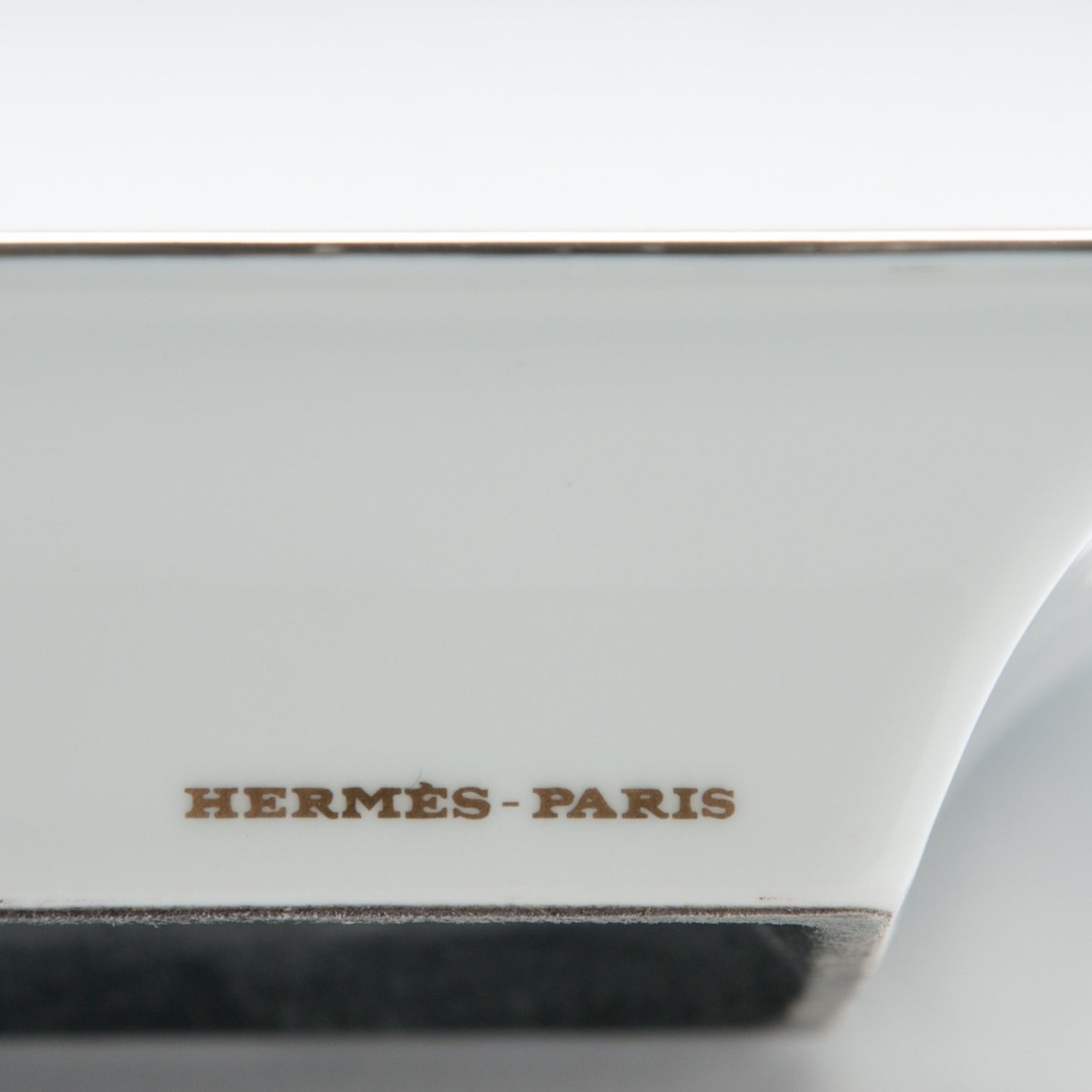Porcelain D'Apres Printed Ashtray
