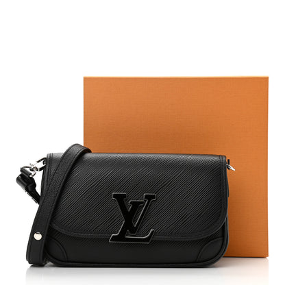 Louis Vuitton Epi Buci Crossbody Black 10 of 10