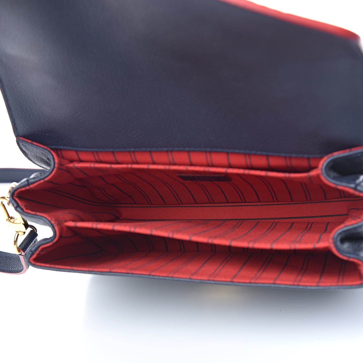 Louis Vuitton Empreinte Pochette Metis Marine Rouge 5 of 10