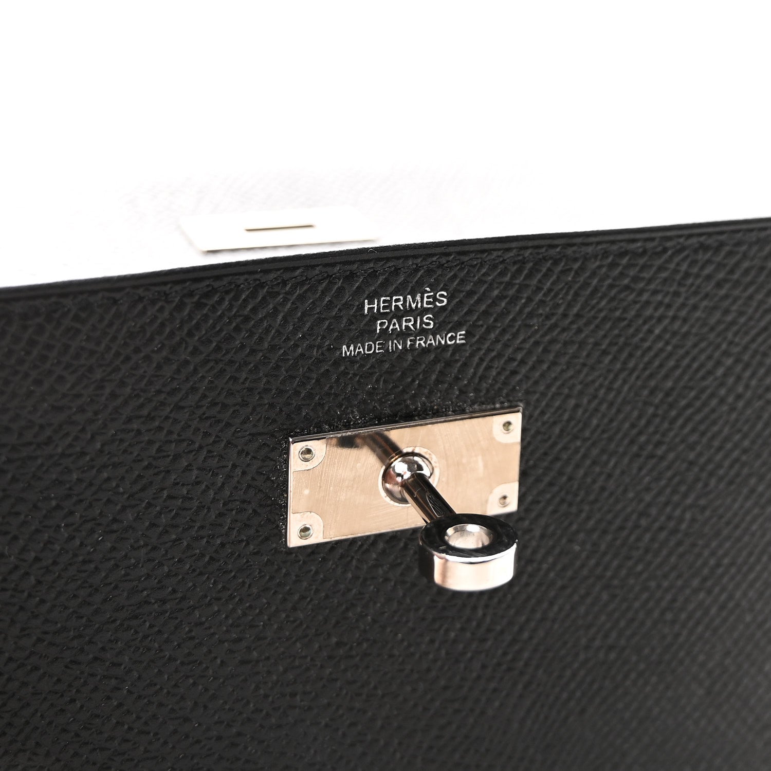 Hermes Epsom Kelly Longue Wallet Black 6 of 8
