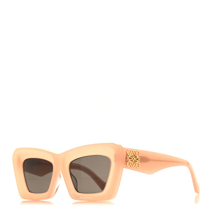 Loewe Acetate Anagram Cat Eye Sunglasses LW40145F Pink Brown 1 of 7