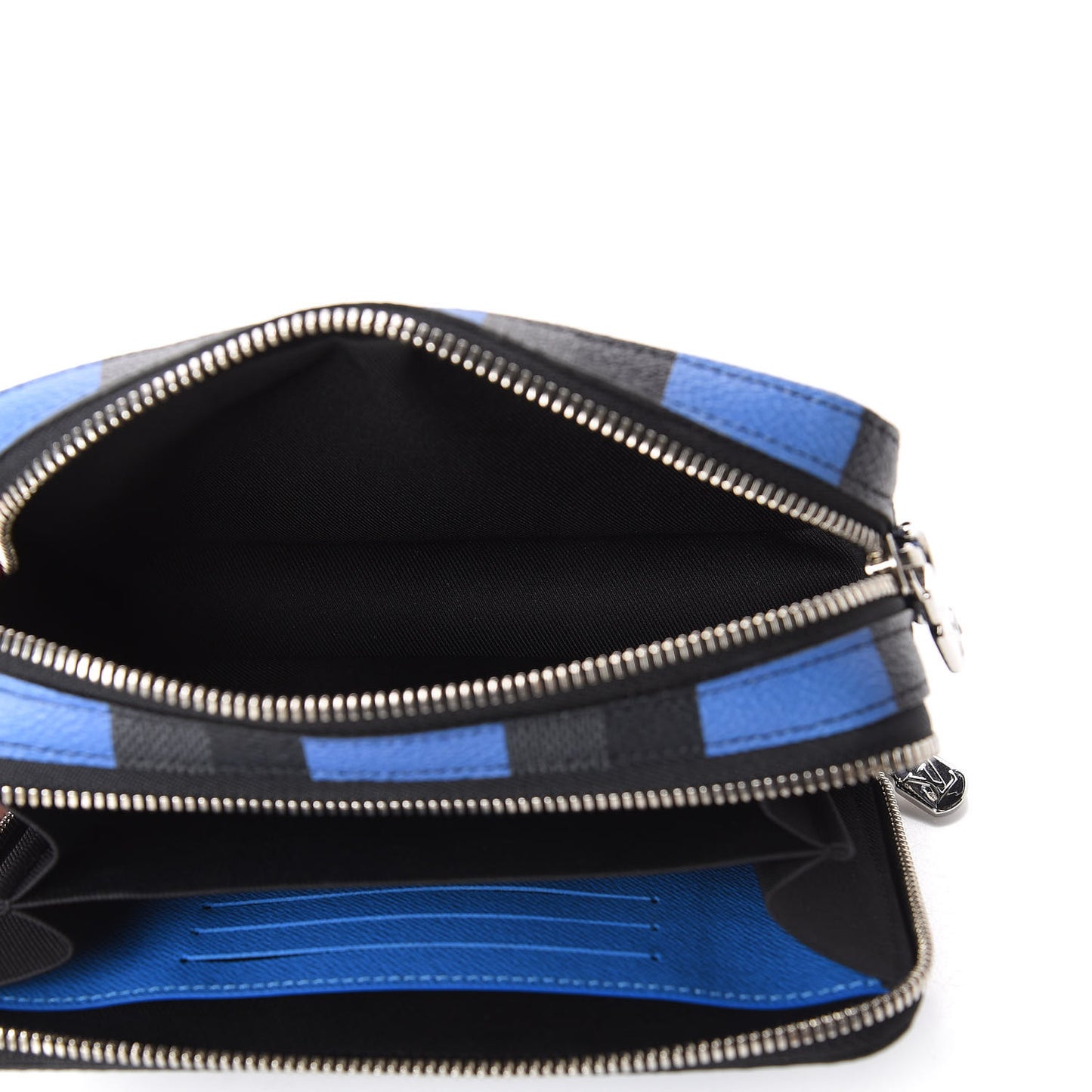 Damier Graphite Pixel Camera Bag Blue