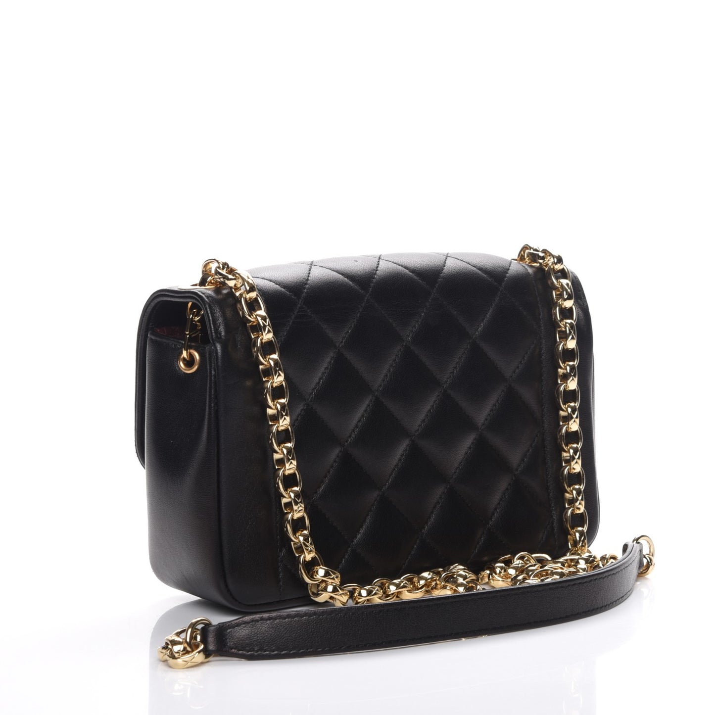 Lambskin Mini Chic With Me Flap Black