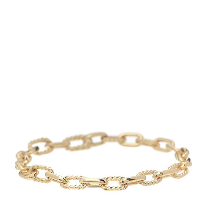 David Yurman 18K Yellow Gold 6mm Madison Classic Chain Bracelet 1 of 6