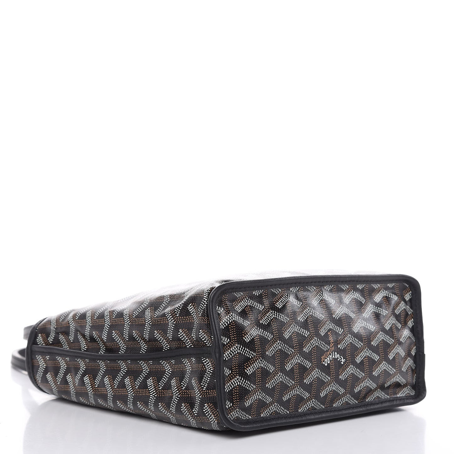 Goyardine Reversible Mini Anjou Black