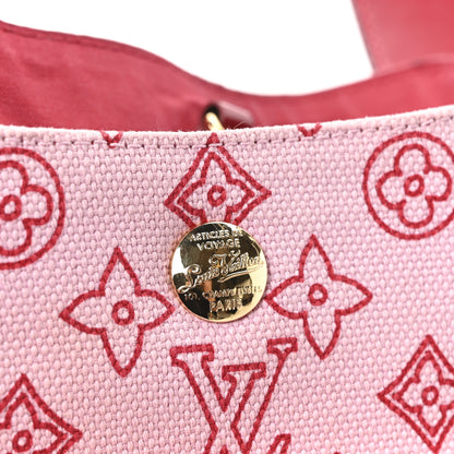 Louis Vuitton Canvas Cabas Ipanema PM Pink 7 of 10