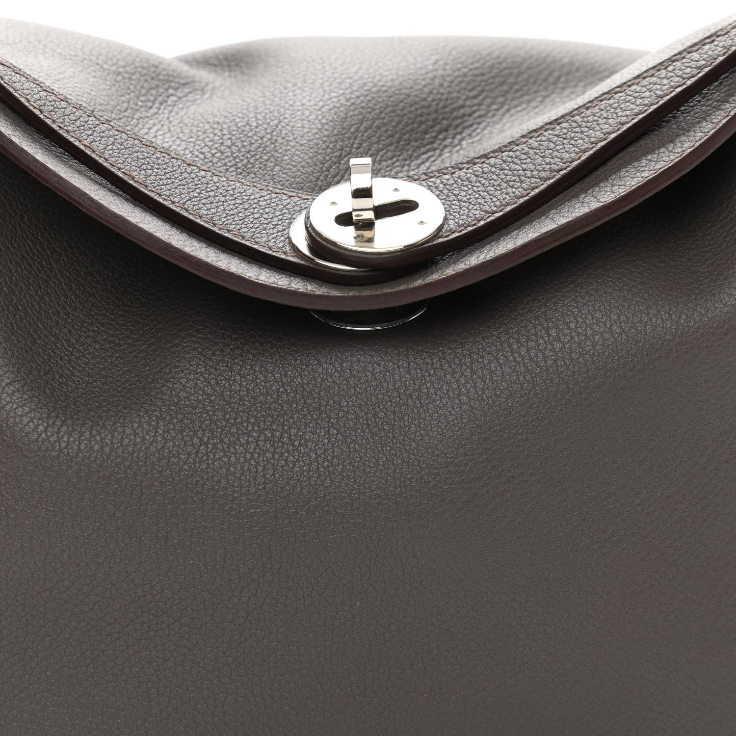 Hermes Taurillon Clemence Lindy 26 Etain 8 of 11