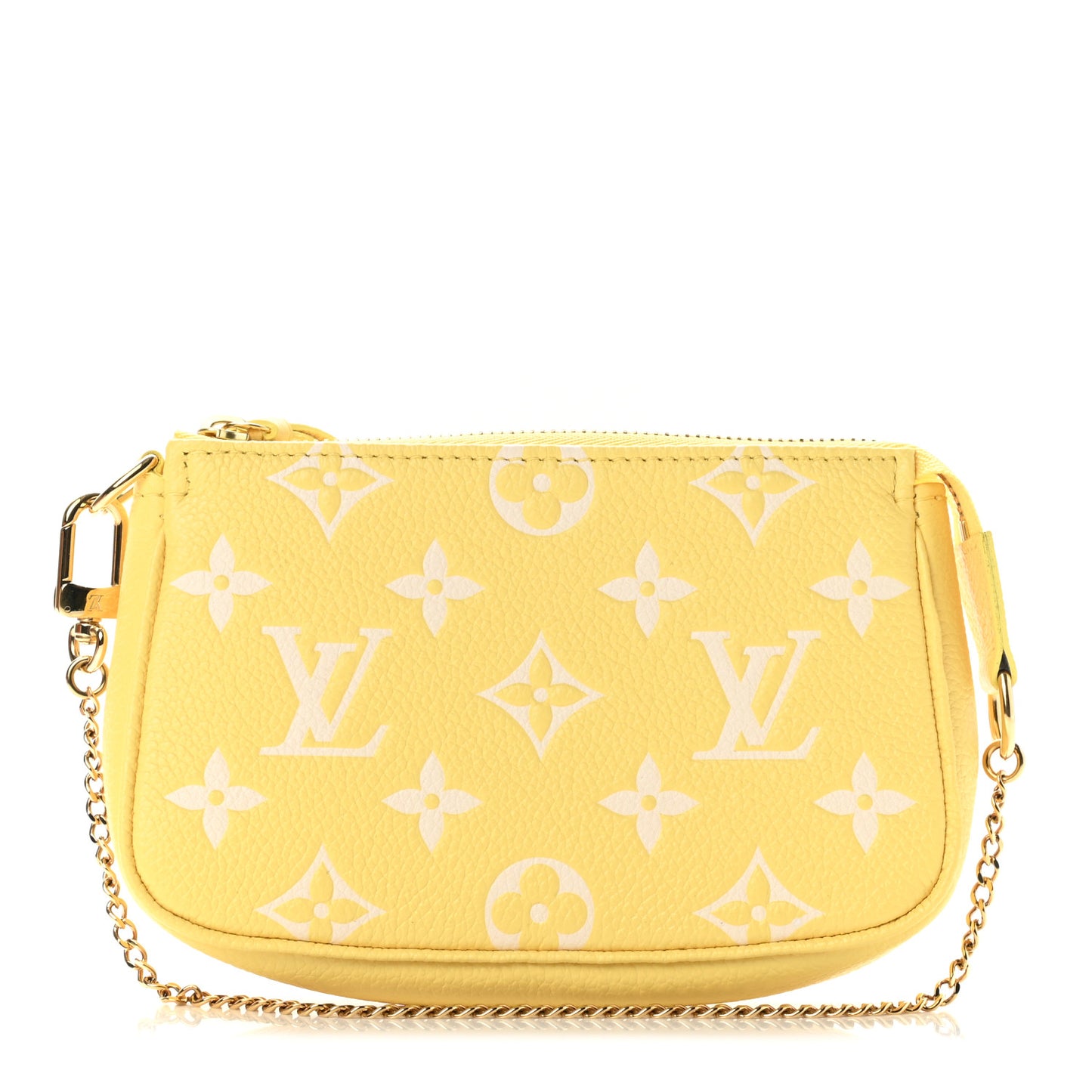 Empreinte Monogram Mini Pochette Accessories Lemon Curd Yellow