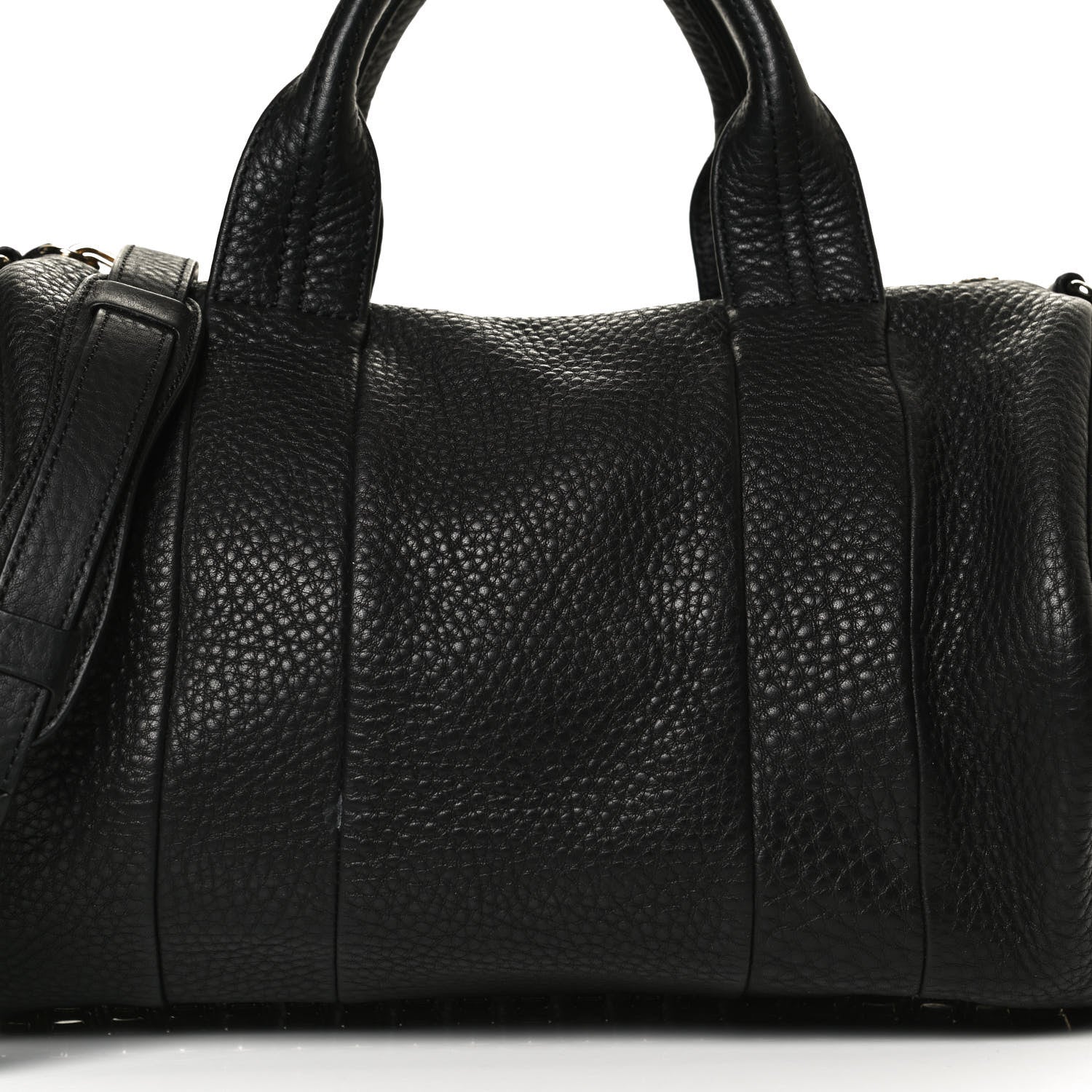 Alexander Wang Pebbled Lambskin Rocco Black Pale Gold Hardware 11 of 11