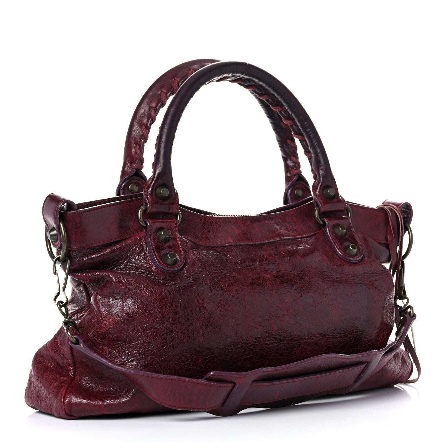 Balenciaga Chevre Classic Hardware First Bordeaux 3 of 14