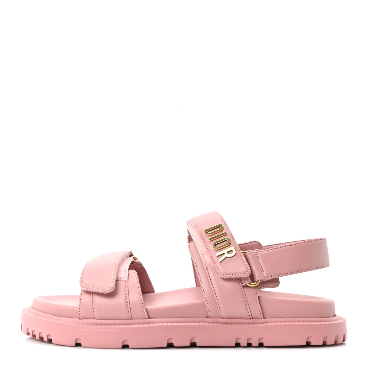 Lambskin Dioract Sandals 39.5 Pink