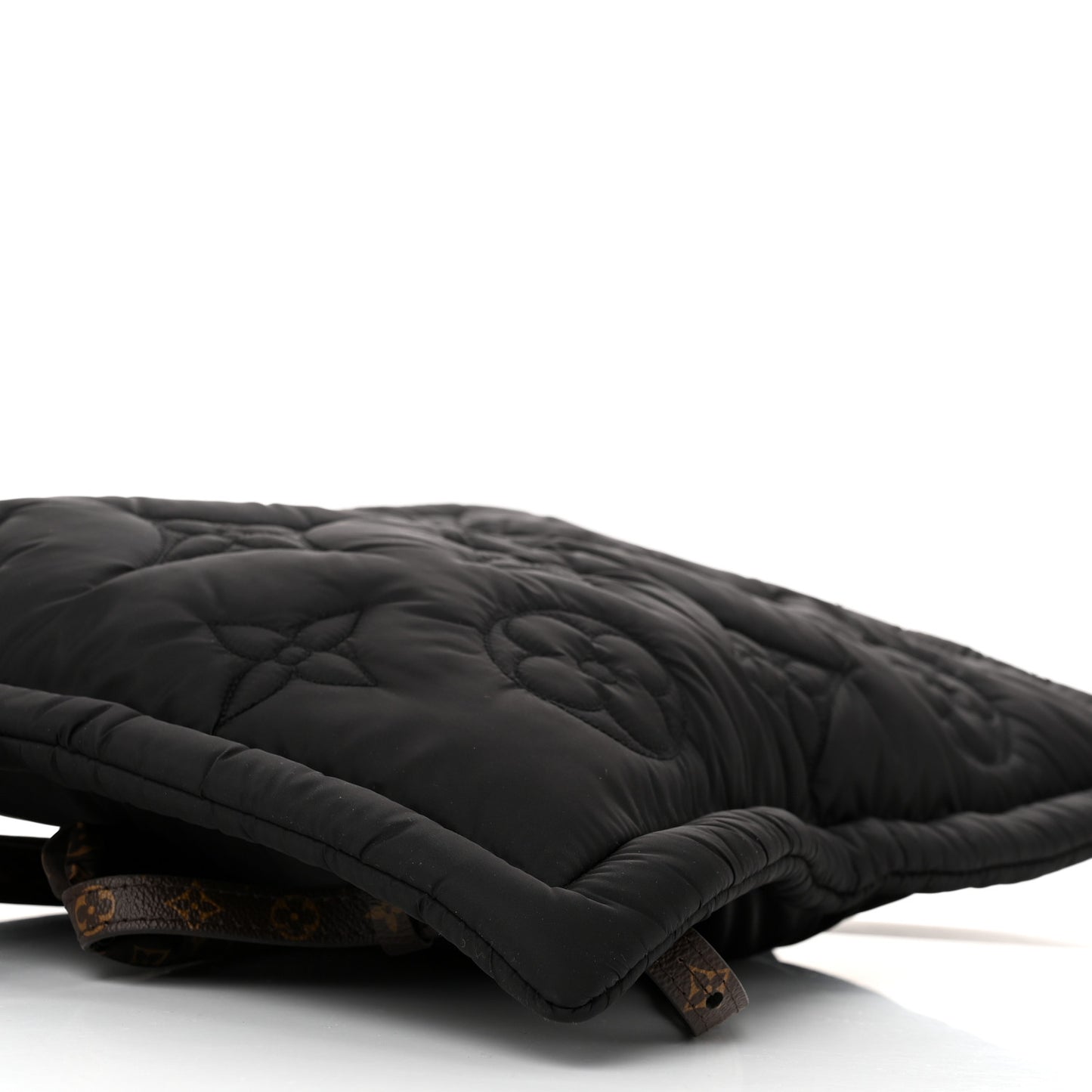 Econyl Monogram Pillow Backpack Black