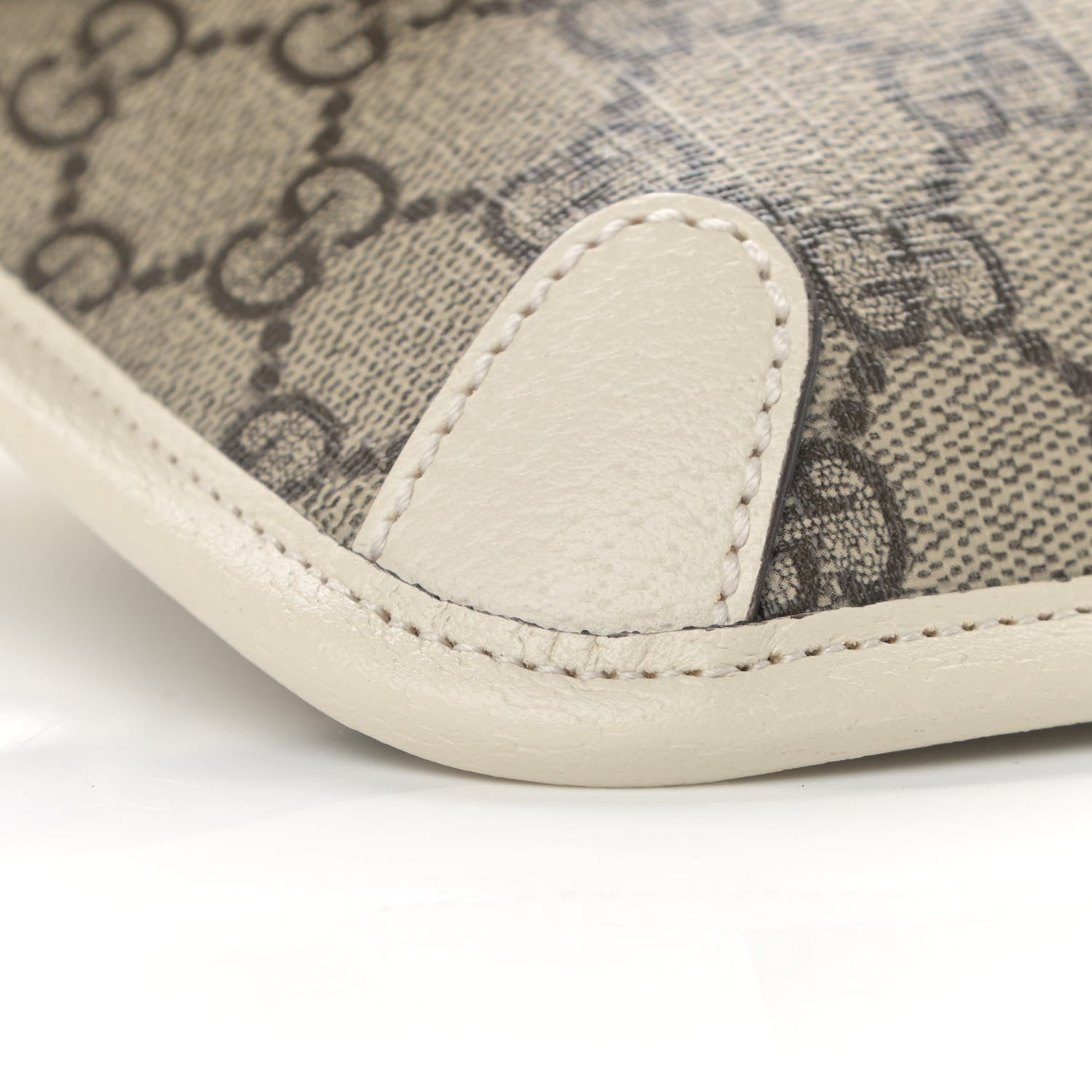 Gucci GG Supreme Monogram Web Small Ophidia Belt Bag 100 40 Brown White 9 of 11