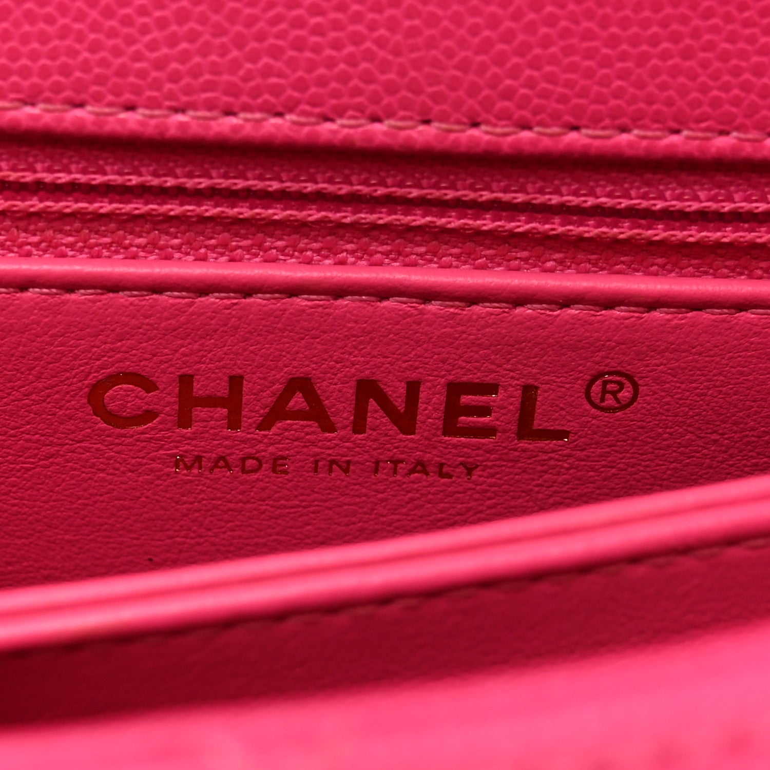Chanel Caviar Quilted Mini Coco Handle Flap Rose 7 of 10