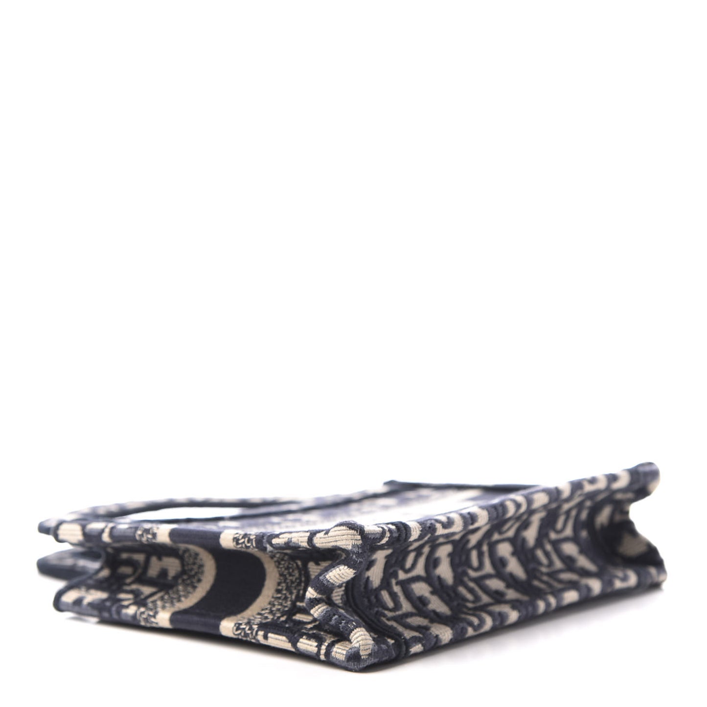 Oblique Mini Book Tote Blue Multicolor