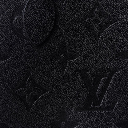 Louis Vuitton Empreinte Monogram Giant Neverfull MM Black 7 of 10