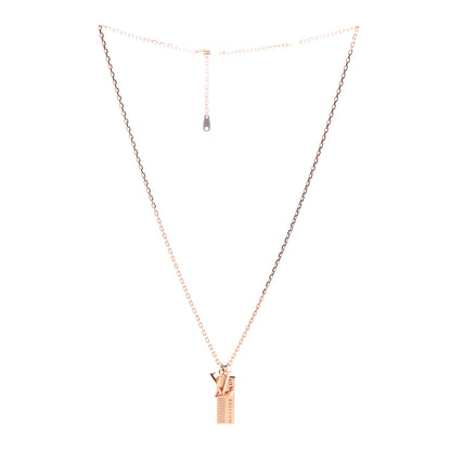 Louis Vuitton LV Sound Keyboard Necklace Rose Gold 3 of 7