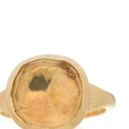 Marco Bicego 18K Yellow Gold Citrine Medium Jaipur Stackable Ring 49 5 7 of 7