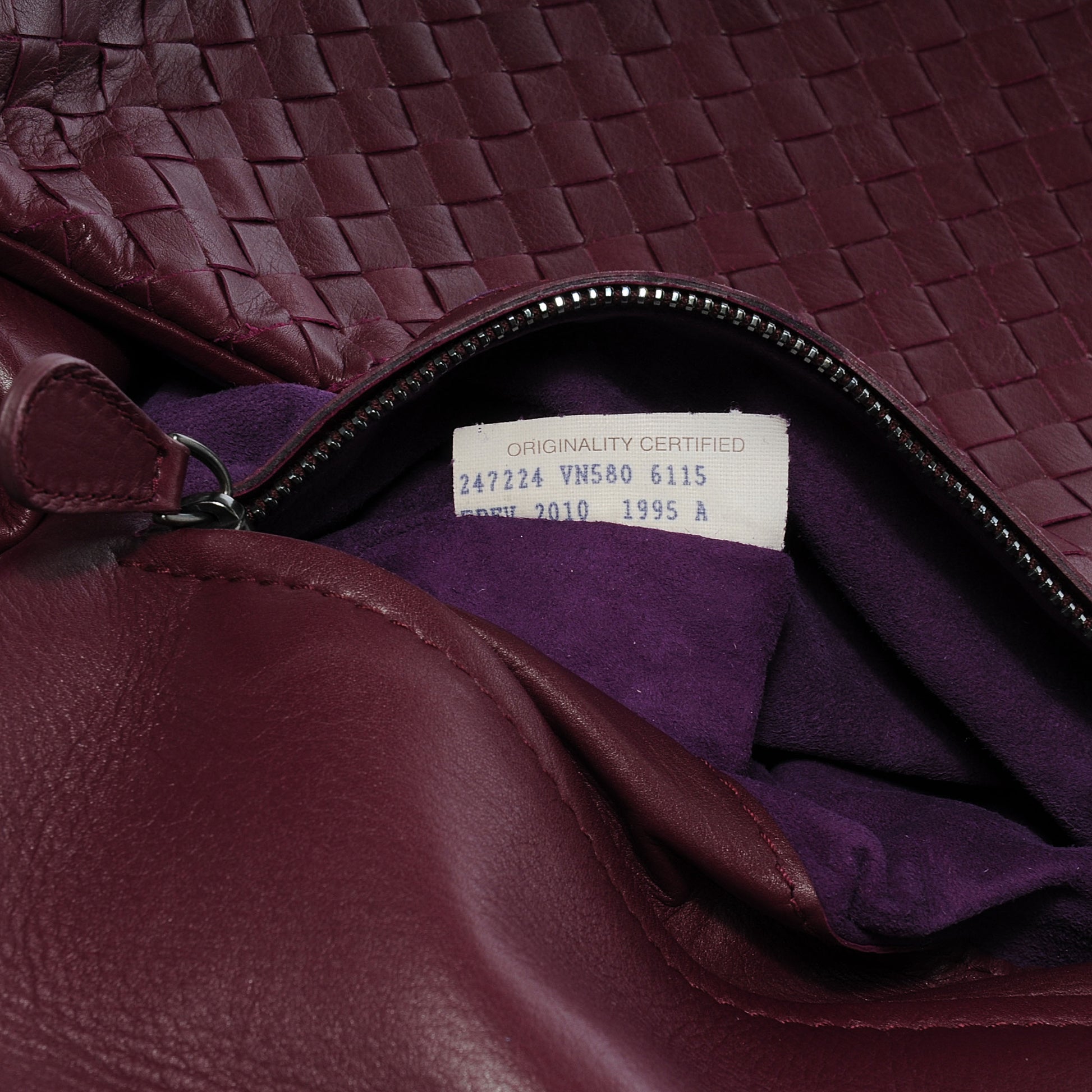 Bottega Veneta Nappa Intrecciato Shoulder Bag Opera 5 of 7