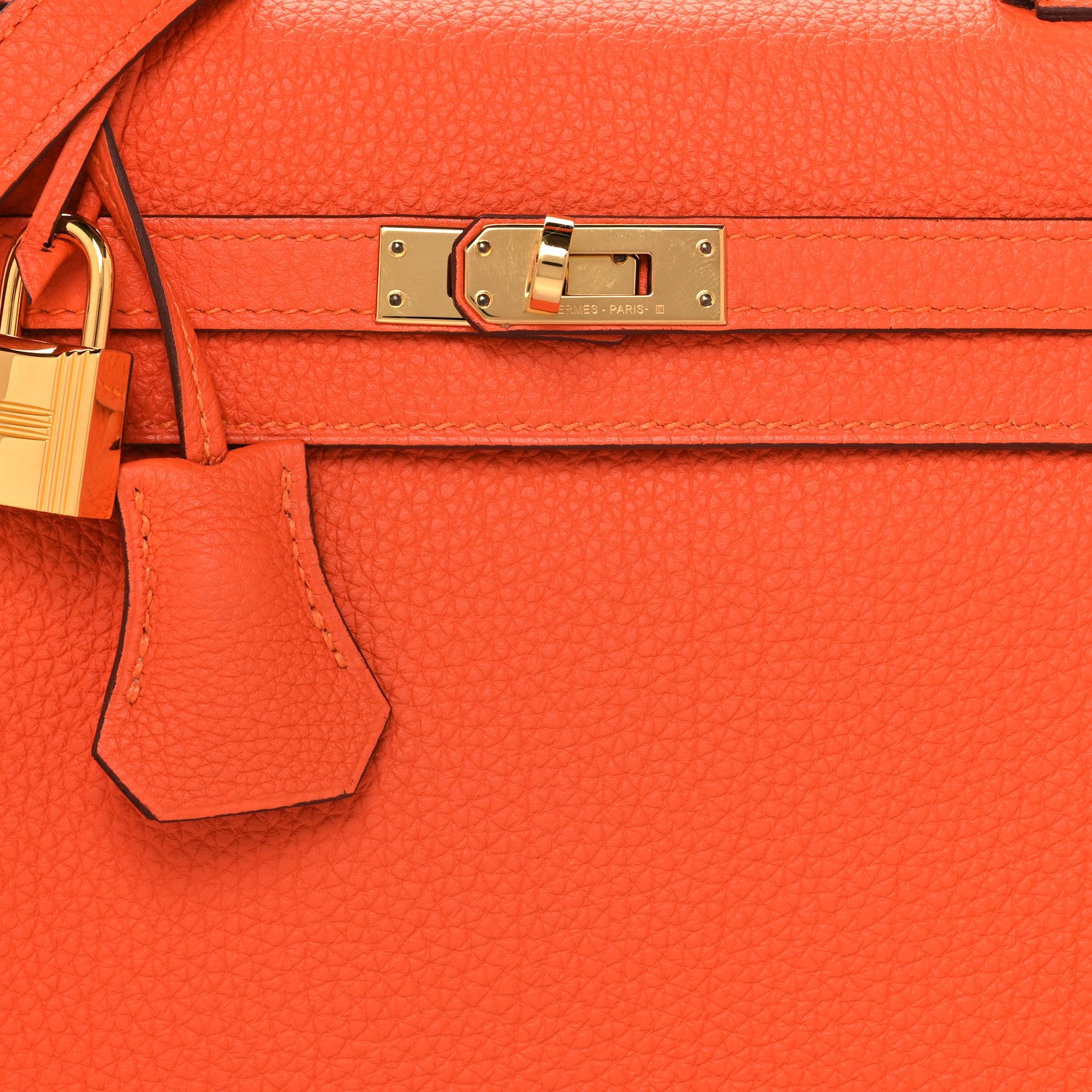 Hermes Togo Kelly Retourne 25 Feu 7 of 10
