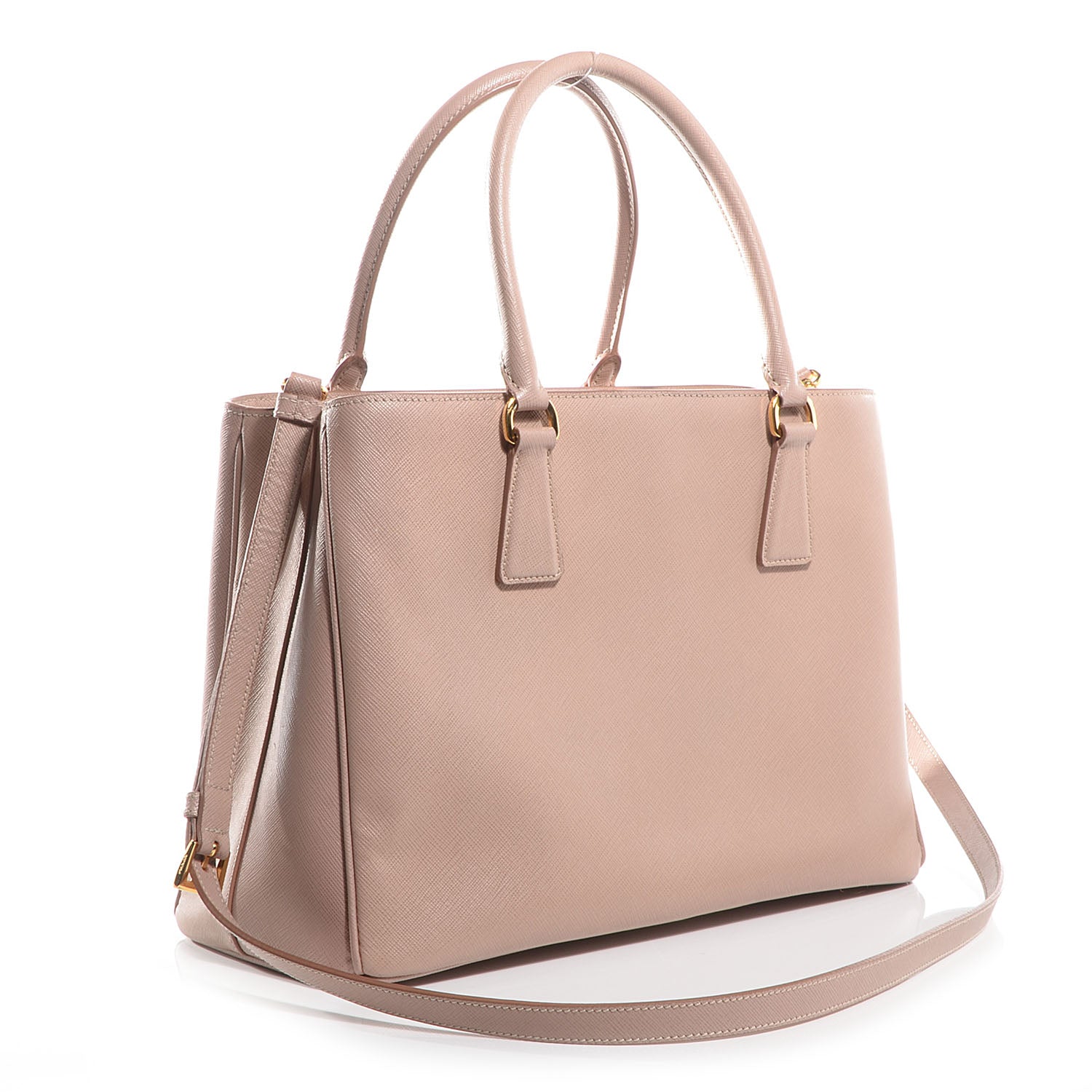 Prada Saffiano Lux Medium Tote Cammeo 3 of 9