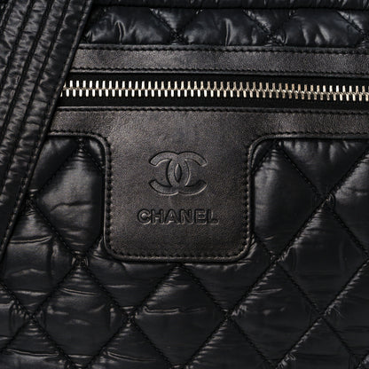 Chanel Nylon Coco Cocoon Messenger Bag Black 8 of 11