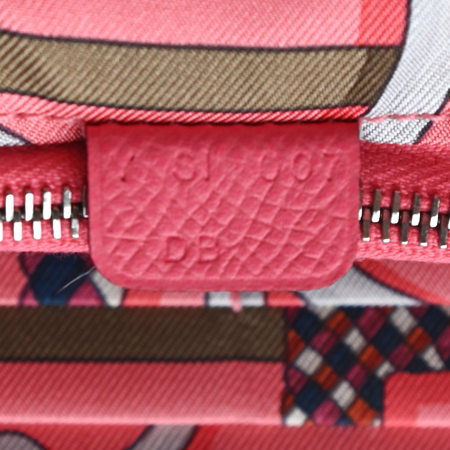 Epsom Silk'in Wallet Rose Azalee