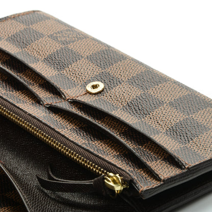Louis Vuitton Damier Ebene Emilie Wallet 7 of 8