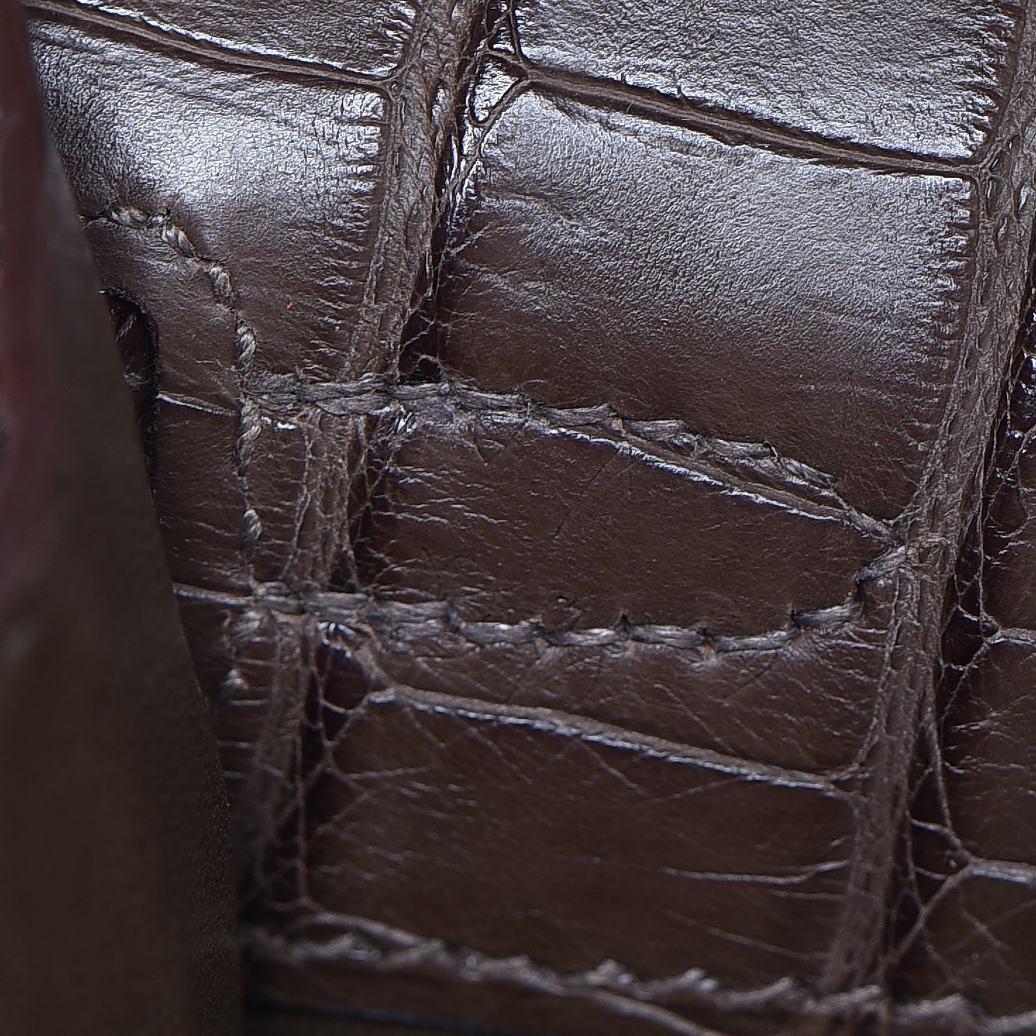 Hermes Matte Alligator Kelly Pochette Ebene 13 of 25
