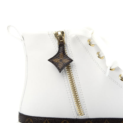 Louis Vuitton Monogram Stellar Sneaker Boots 35.5 White 11 of 12