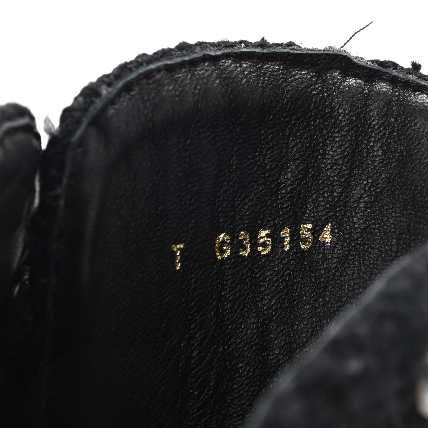 Chanel Tweed Patent Calfskin Pearl Combat Short Boots 36.5 Black Grey 8 of 8