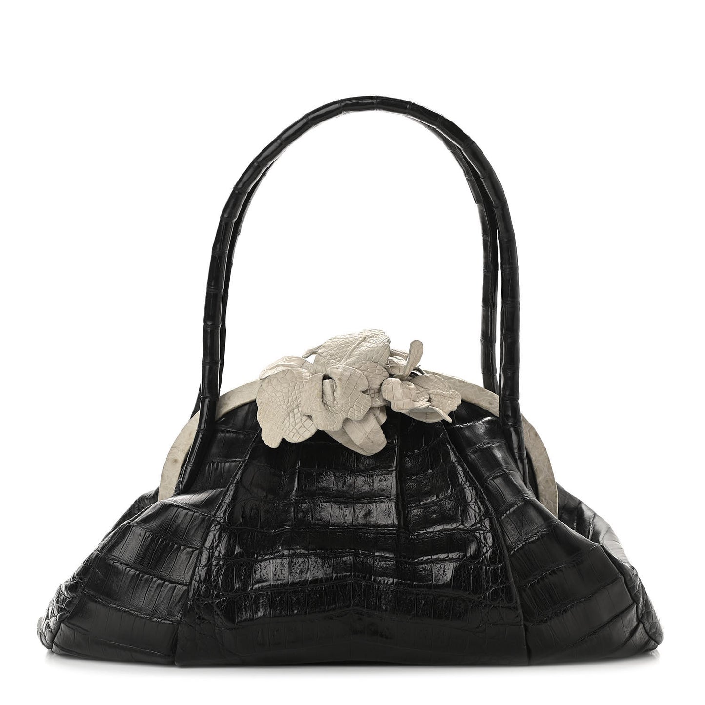 Crocodile Top Handle Black